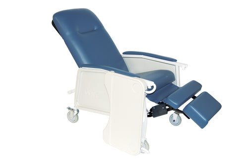 Drive Medical D574-BR 3 Position Geri Chair Recliner, Blue Ridge